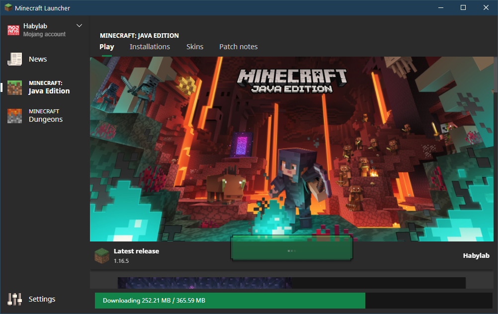 Minecraft Launcher